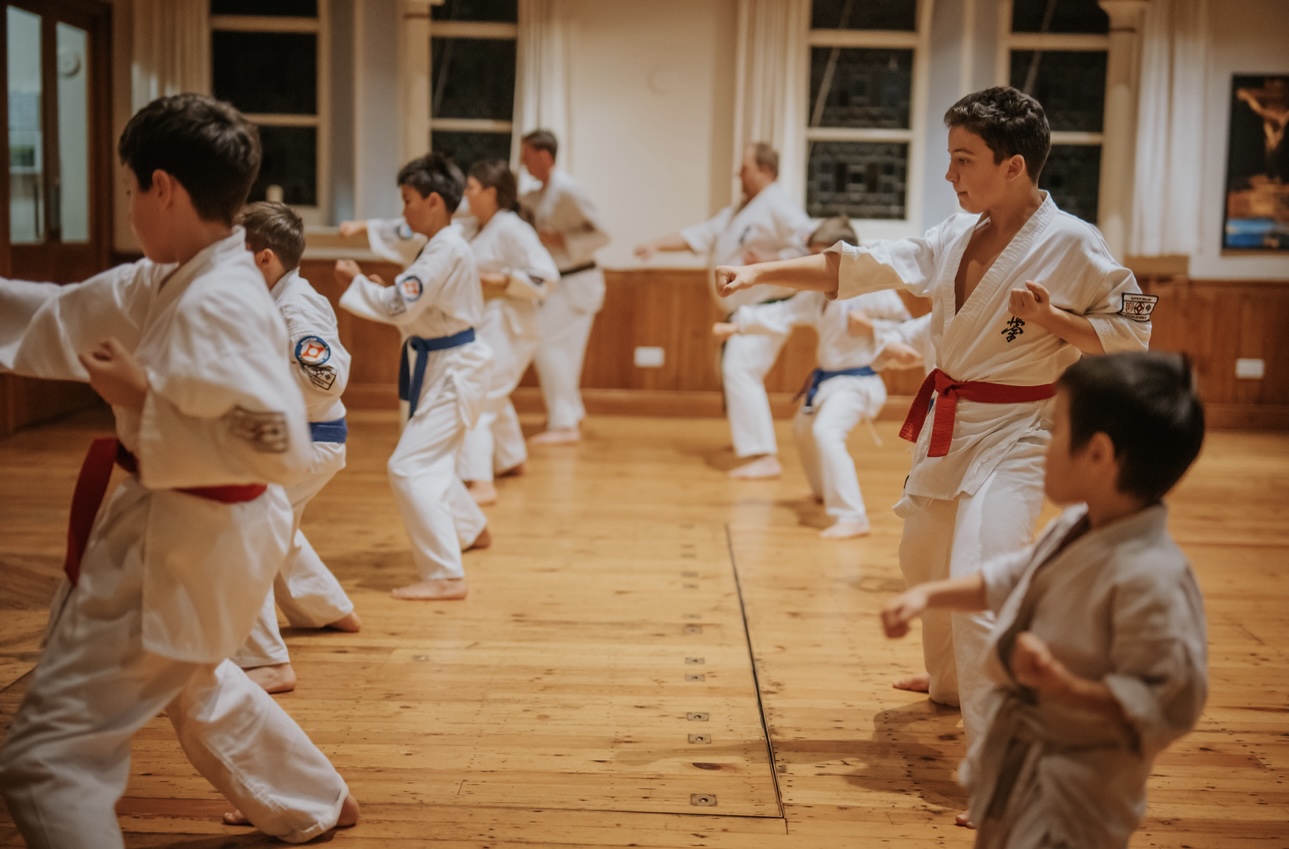 Dynamic high kick demonstration