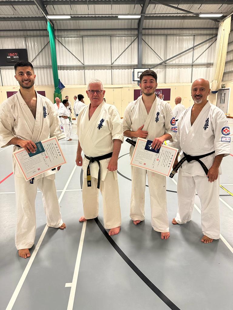 Inside the Saffron Walden Kyokushin dojo