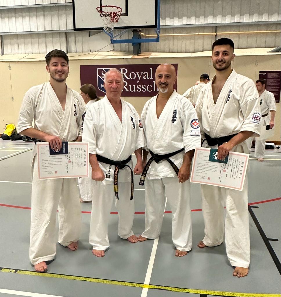 Karate demonstration at Saffron Walden event